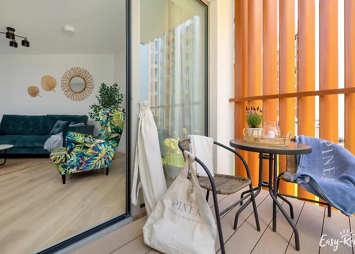 Apartamento Pinea Dream 104 - Tuz Przy Plazy, Z Widokiem Na Morze, Parkingiem I Wifi W Cenie Pobytu - Easy-rent Pobierowo